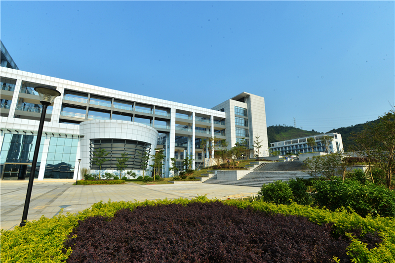 2018年8月23日，经过十余年的筹备和六年半的建设，中国散裂中子源项目顺利通过国家验收，投入正式运行。通过自主创新和集成创新，项目在加速器、靶站、谱仪方面取得了一系列重大技术成果，显著提升了我国在高功率散裂靶、磁铁、电源、探测器及电子学等领域相关产业的技术水平和自主创新能力，使我国在强流质子加速器和中子散射领域实现了重大跨越。同年9月底，中国散裂中子源正式对国内外用户开放。图为园区一角。