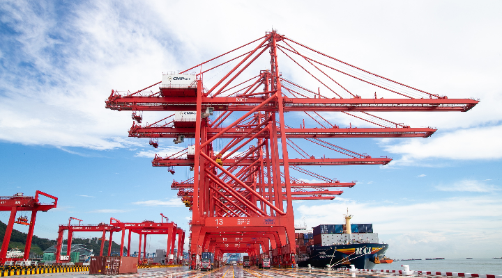 今年前4月广东外贸出口增长5.4% 农产品、“新三样”表现亮眼
