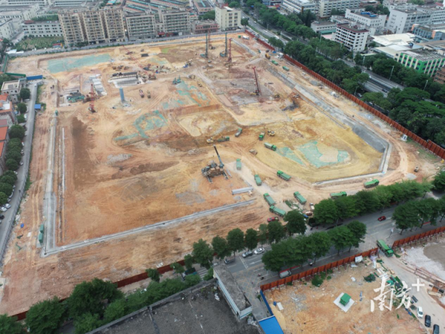 东城桑园社区第三工业区城市更新项目现场。受访者供图