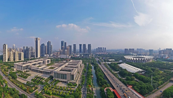 佛山三龙湾科技城俯瞰图