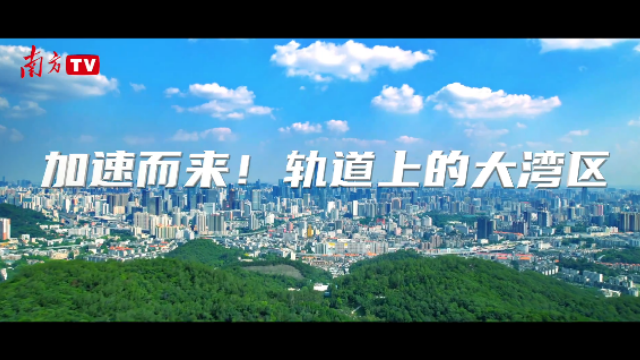 加速而来！轨道上的大湾区