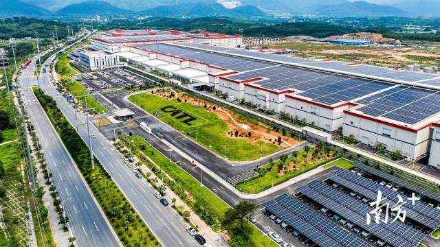 宁德时代肇庆项目航拍图。王振宇 摄