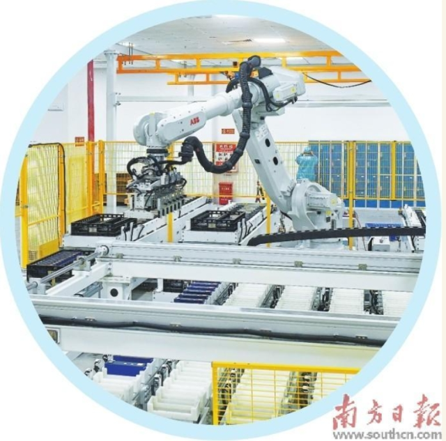 广东科信聚力新能源有限公司的生产线。