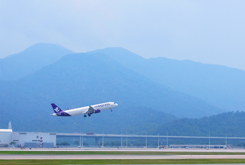 香港快运航空开通从北京大兴国际机场到香港国际机场新航线。受访者供图