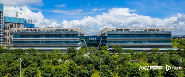 坐落在东莞滨海湾新区的OPPO全球算力中心。