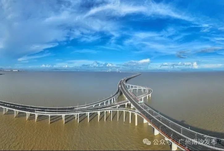 深中通道南沙线将于10月正式通车！