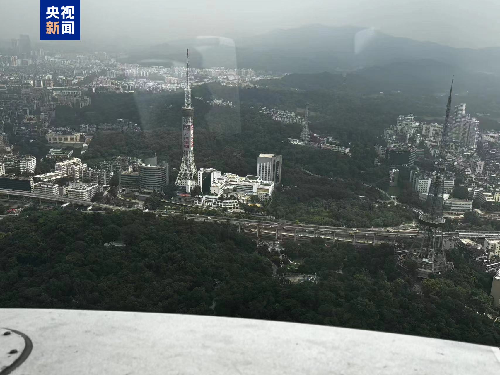 广州往返香港的低空飞行跨境航线成功首飞
