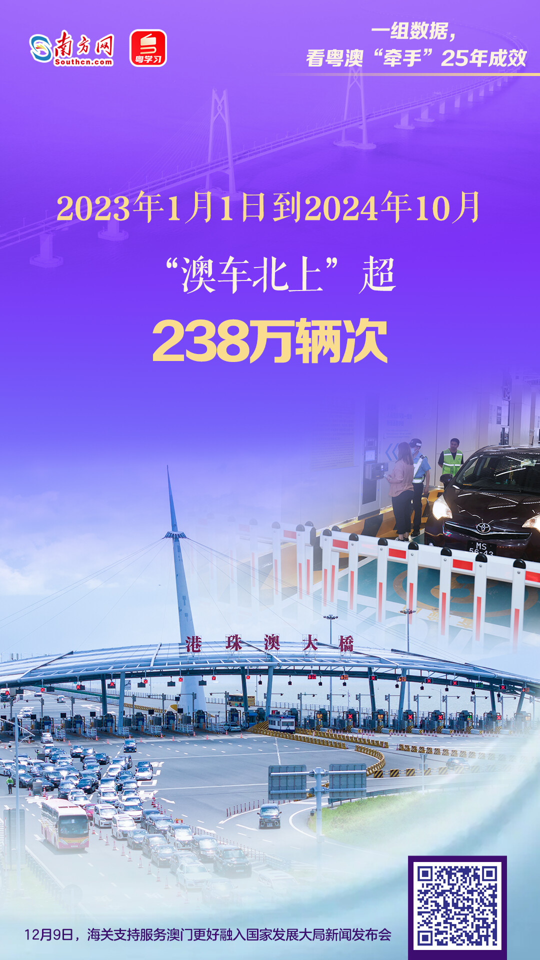 一组数据，看粤澳“牵手”25年成效