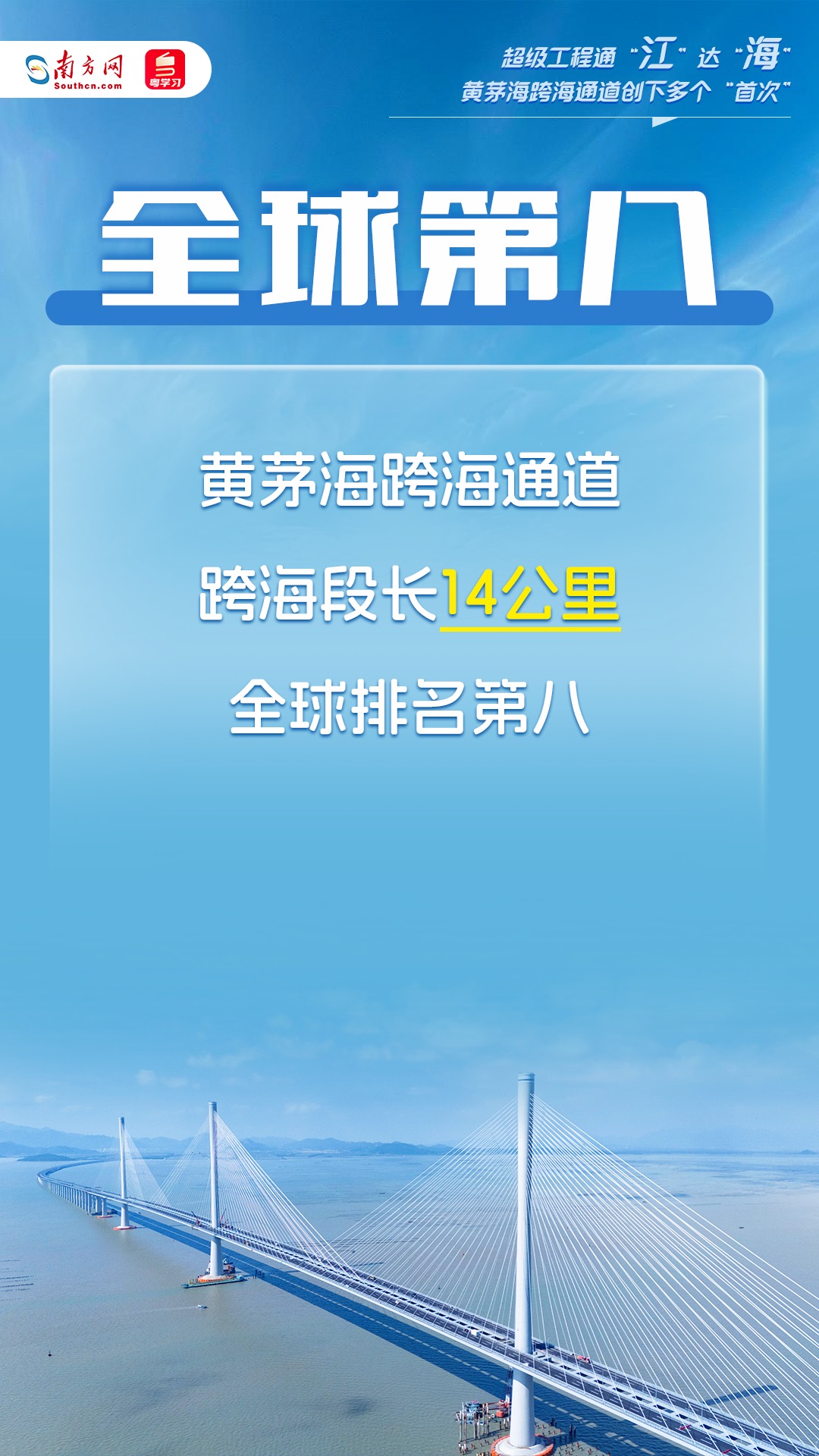 超级工程通“江”达“?！?！这个跨海通道创下多个“首次”