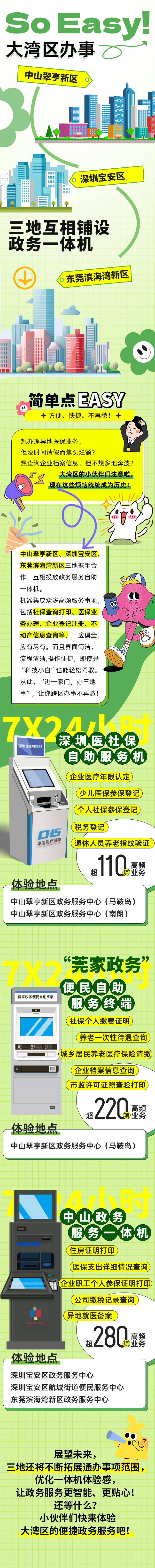 超600项服务事项实现通办，深莞中三地互设政务一体机