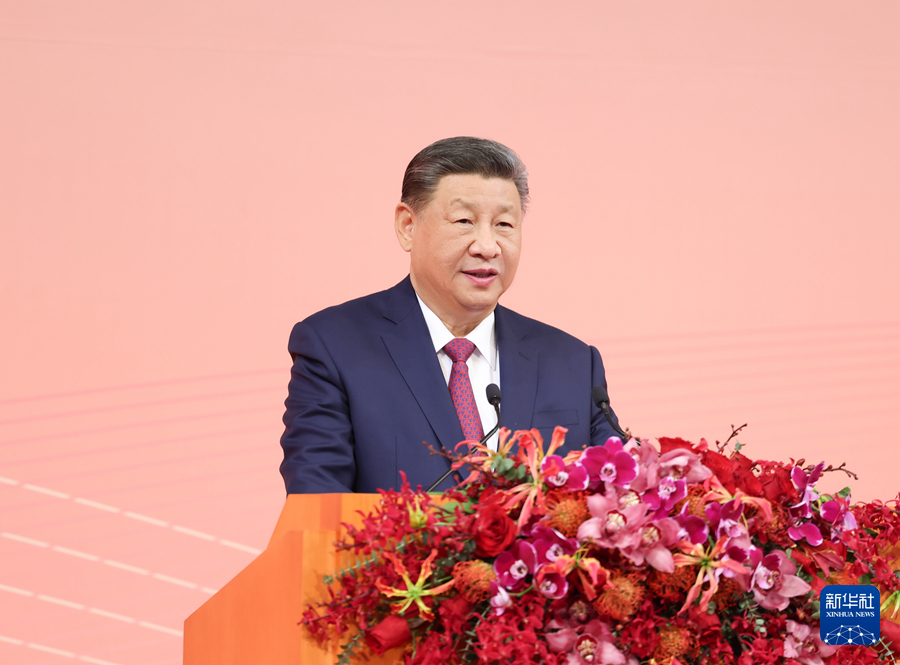 12月19日晚，国家主席习近平出席澳门特别行政区政府欢迎晚宴并发表重要讲话。新华社记者 鞠鹏 摄