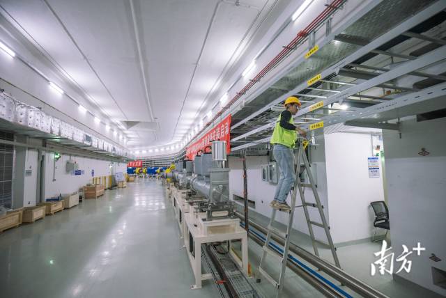 国家两大科学装置的项目建设现场