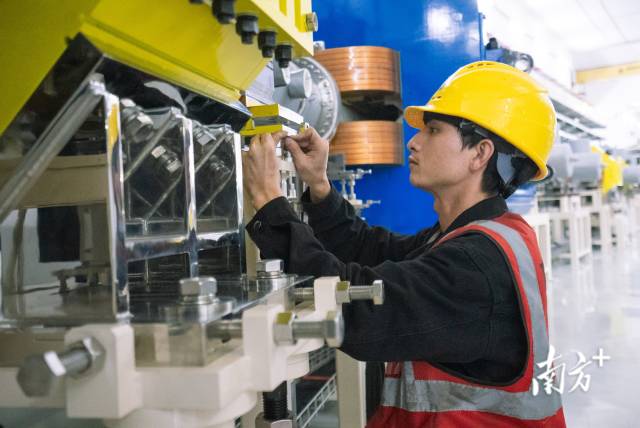 国家两大科学装置的项目建设现场