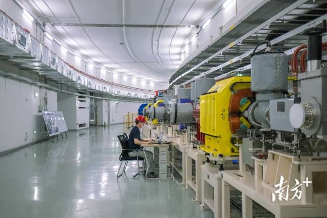 国家两大科学装置的项目建设现场