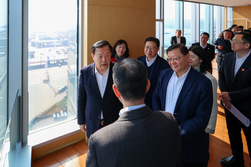 夏宝龙调研盐田港
