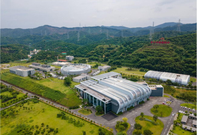 坐落在东莞市的中国散裂中子源科学中心。
