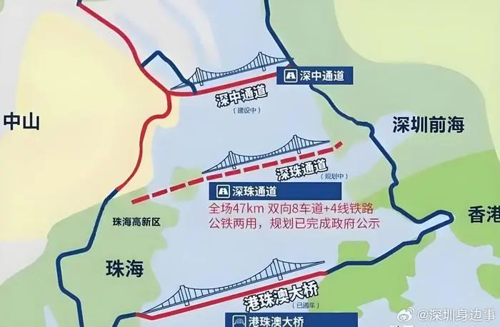 大湾区“超级工程”深珠通道，最新进展→