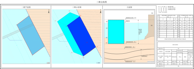 三维宗海图。