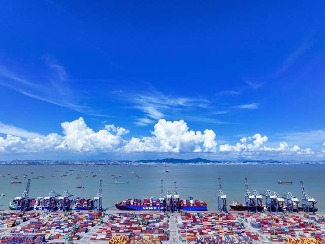 广州港南沙港区