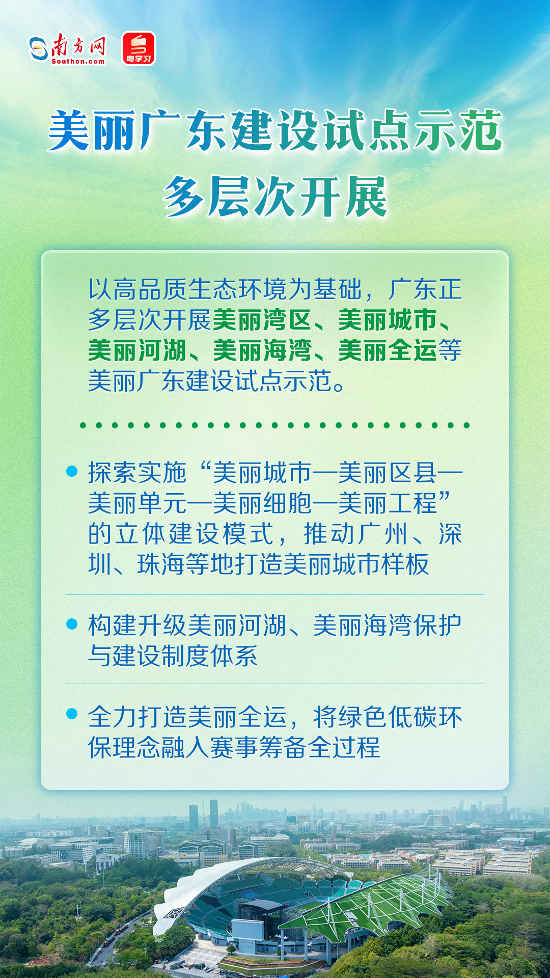 美丽广东建设试点示范多层次开展