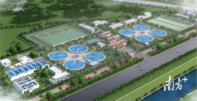  广州市花都区新华污水处理厂提标改造工程。