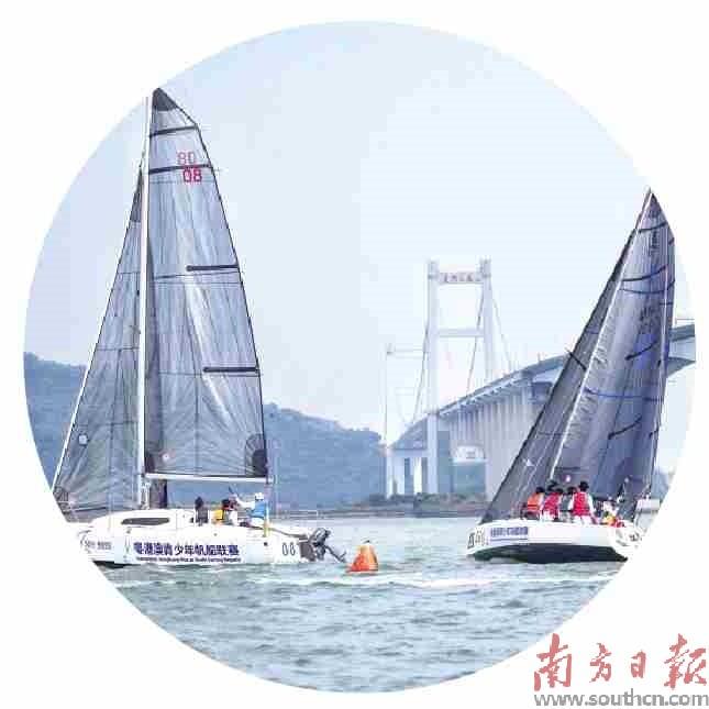 南沙是大湾区帆船赛唯一内地赛点。