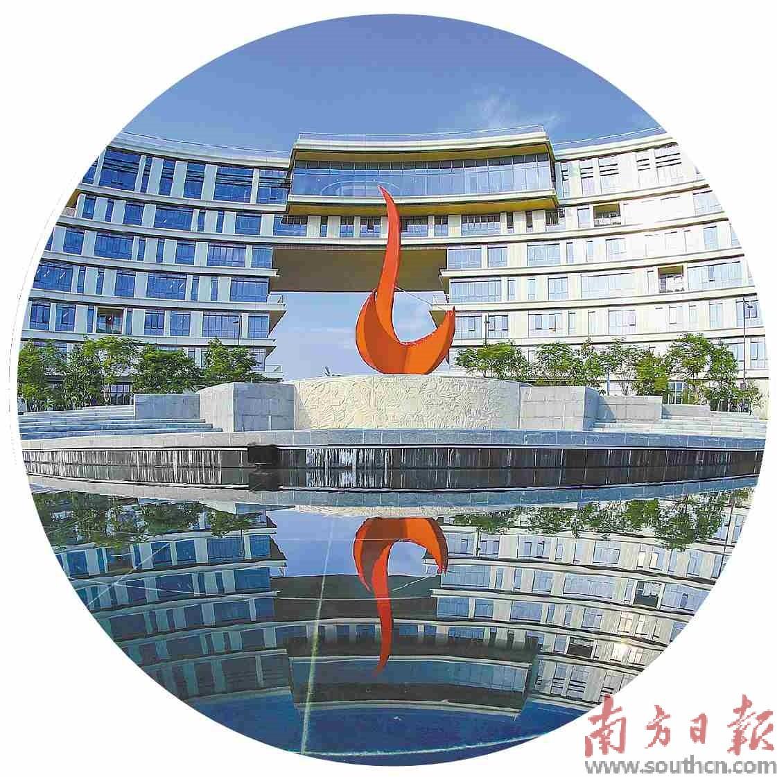 香港科技大学（广州）校园。