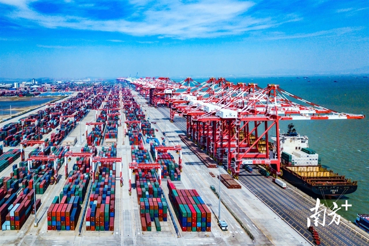 南沙港。受访者供图
