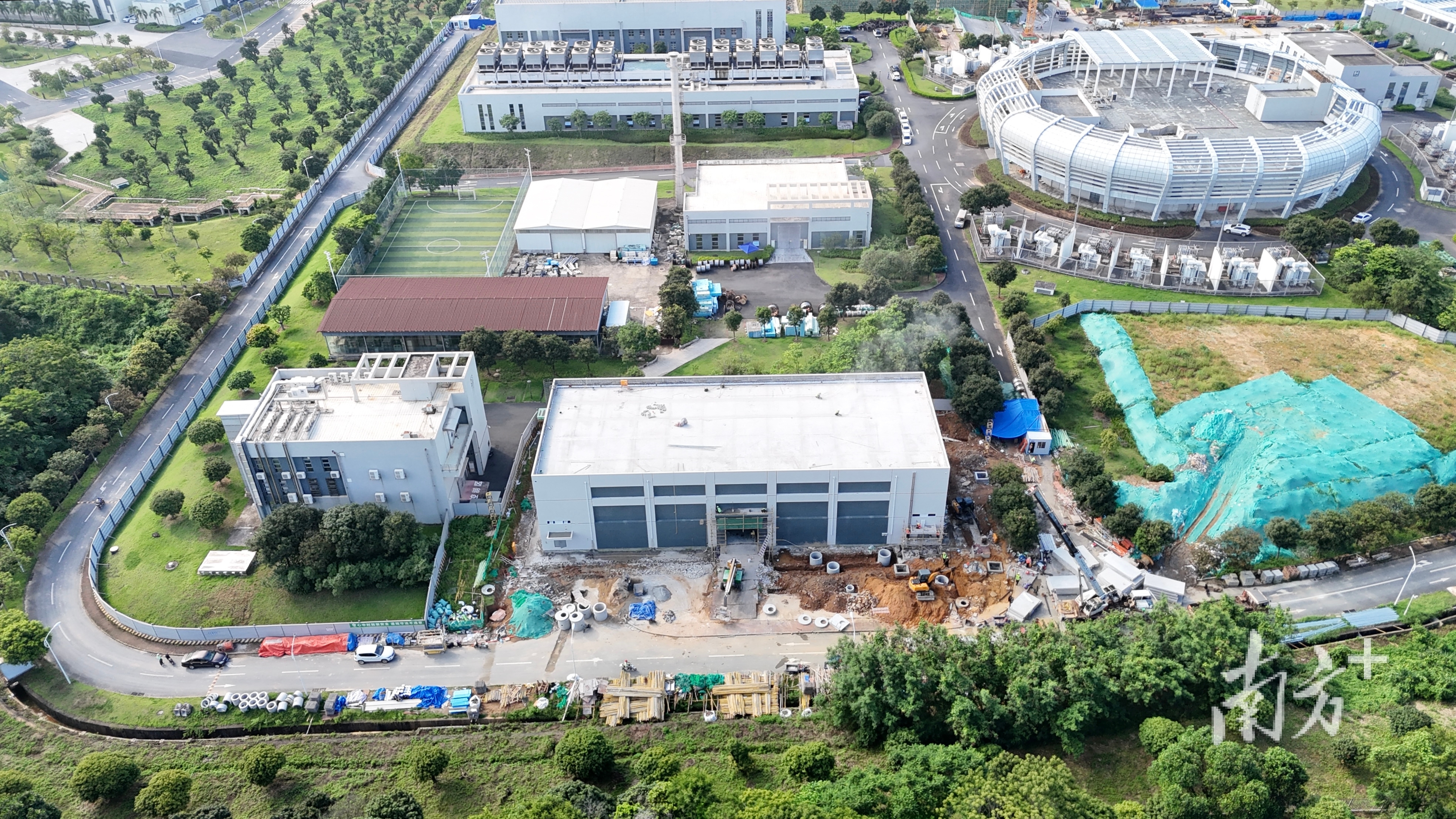 项目建设现场。