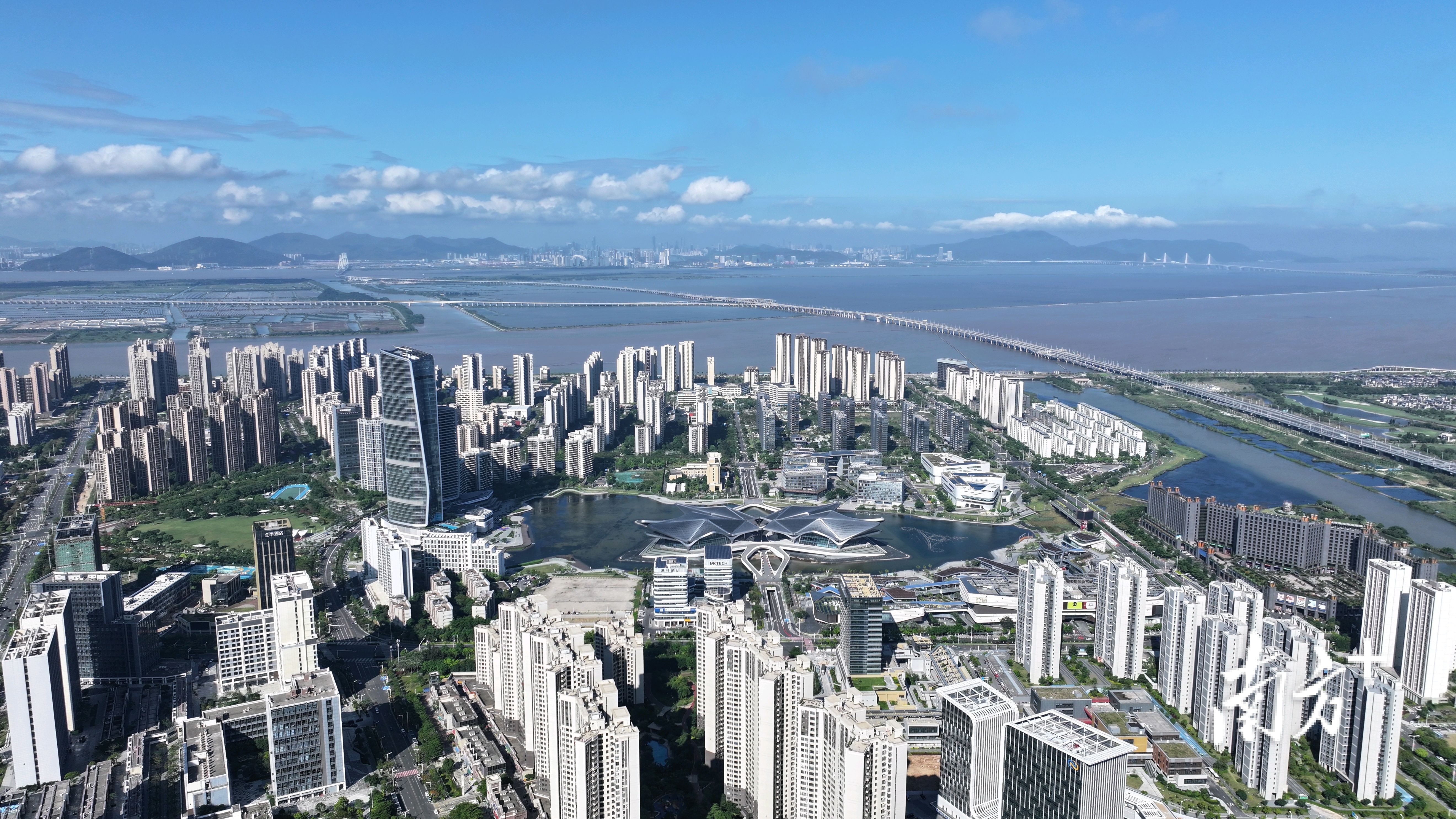 珠海金湾航空新城。