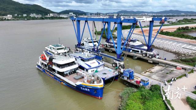 今年1至7月，金湾区游艇产业实现规上工业总产值同比增长17.28%。 