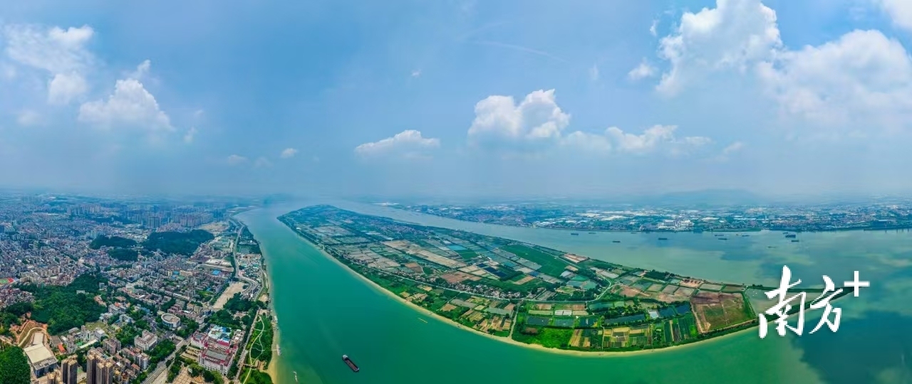 环两江先行区是佛山承东启西梯次发展的中部枢纽。廖明璨 摄